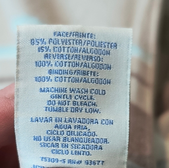 Linden Street Set Of 2 Teal Floral Reverse Cottage Core Pillow Shams Standard - Picture 6 of 7